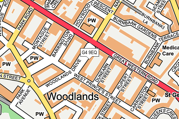 G4 9EQ map - OS OpenMap – Local (Ordnance Survey)