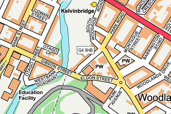 G4 9HB map - OS OpenMap – Local (Ordnance Survey)