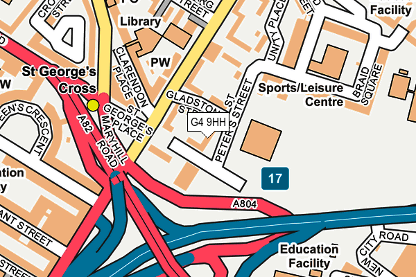 G4 9HH map - OS OpenMap – Local (Ordnance Survey)