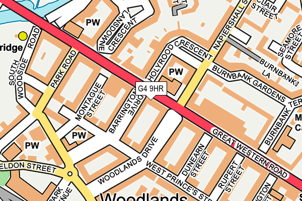 G4 9HR map - OS OpenMap – Local (Ordnance Survey)