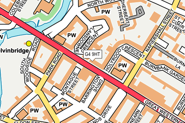 G4 9HT map - OS OpenMap – Local (Ordnance Survey)