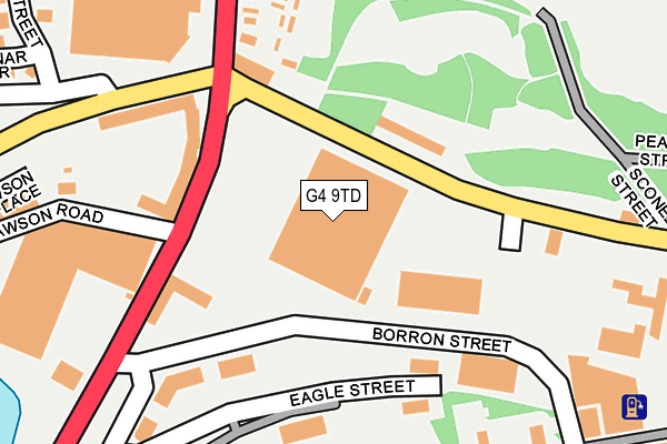 G4 9TD map - OS OpenMap – Local (Ordnance Survey)