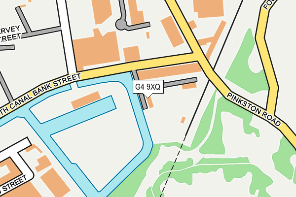 G4 9XQ map - OS OpenMap – Local (Ordnance Survey)
