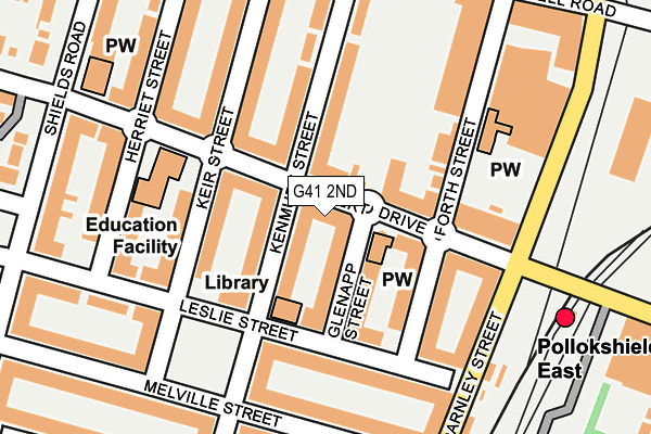 G41 2ND map - OS OpenMap – Local (Ordnance Survey)