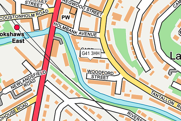 G41 3HH map - OS OpenMap – Local (Ordnance Survey)