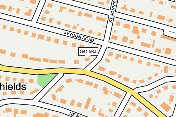 G41 5RJ map - OS OpenMap – Local (Ordnance Survey)