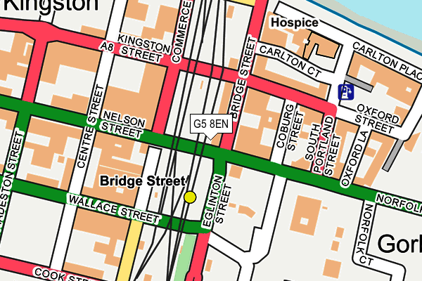 G5 8EN map - OS OpenMap – Local (Ordnance Survey)