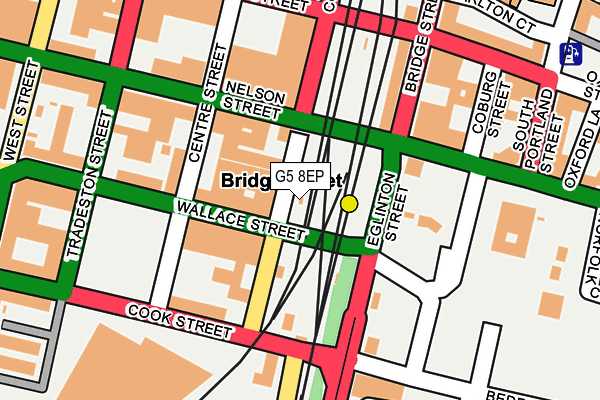 G5 8EP map - OS OpenMap – Local (Ordnance Survey)