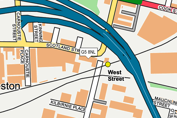 G5 8NL map - OS OpenMap – Local (Ordnance Survey)