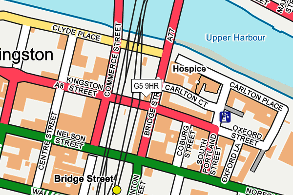 G5 9HR map - OS OpenMap – Local (Ordnance Survey)