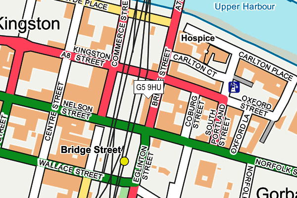 G5 9HU map - OS OpenMap – Local (Ordnance Survey)