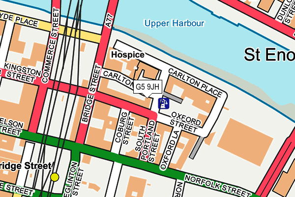 G5 9JH map - OS OpenMap – Local (Ordnance Survey)