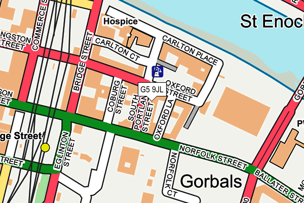 G5 9JL map - OS OpenMap – Local (Ordnance Survey)