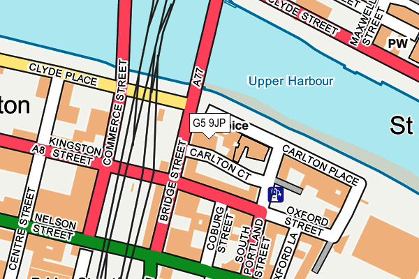 G5 9JP map - OS OpenMap – Local (Ordnance Survey)