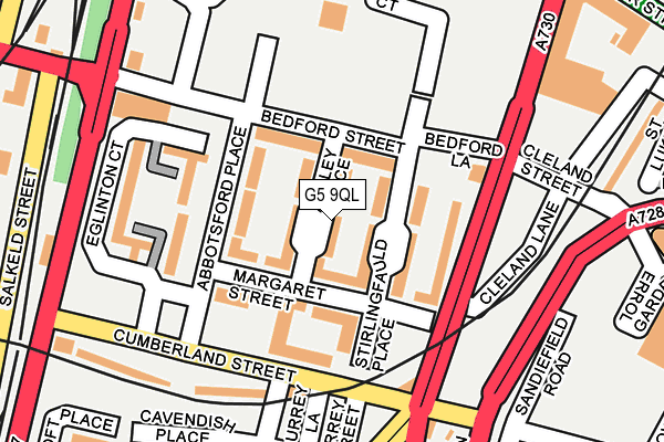 G5 9QL map - OS OpenMap – Local (Ordnance Survey)