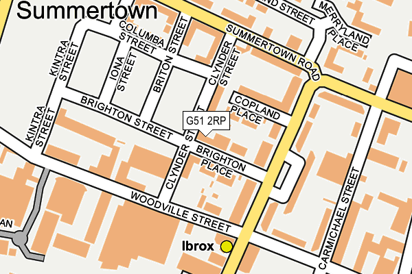 G51 2RP map - OS OpenMap – Local (Ordnance Survey)