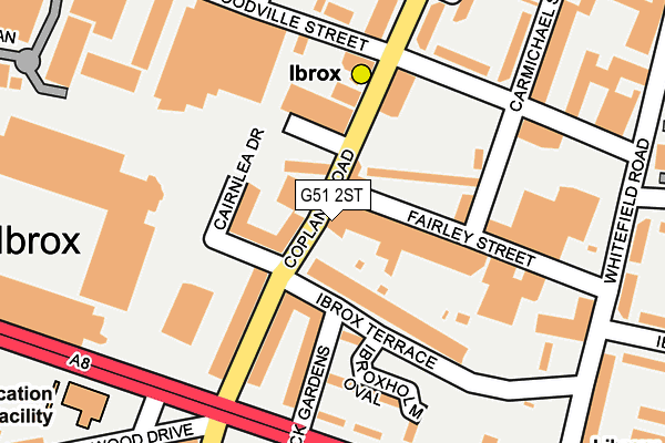 G51 2ST map - OS OpenMap – Local (Ordnance Survey)