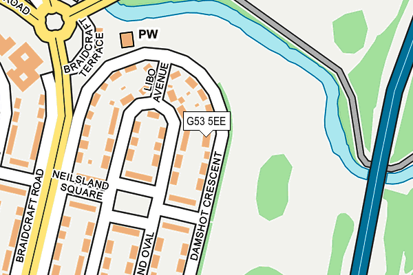 G53 5EE map - OS OpenMap – Local (Ordnance Survey)