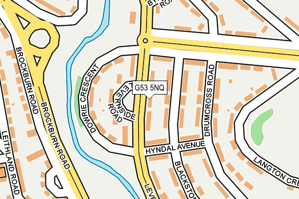 G53 5NQ map - OS OpenMap – Local (Ordnance Survey)