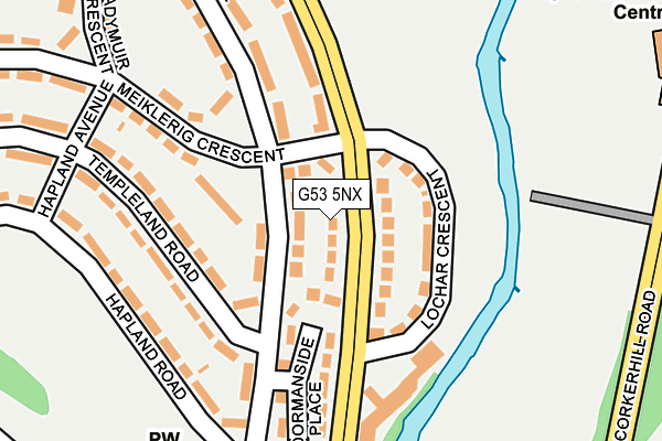 G53 5NX map - OS OpenMap – Local (Ordnance Survey)