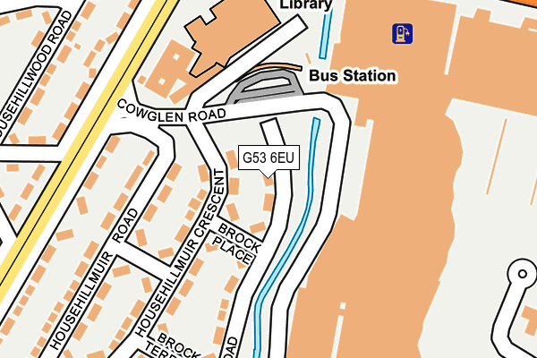 G53 6EU map - OS OpenMap – Local (Ordnance Survey)
