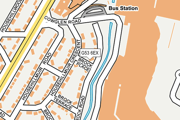 G53 6EX map - OS OpenMap – Local (Ordnance Survey)