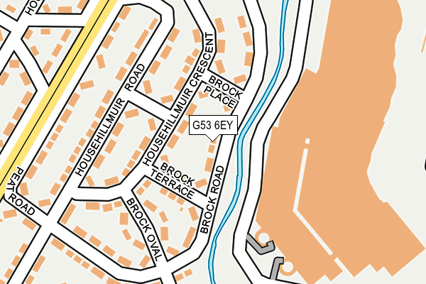 G53 6EY map - OS OpenMap – Local (Ordnance Survey)