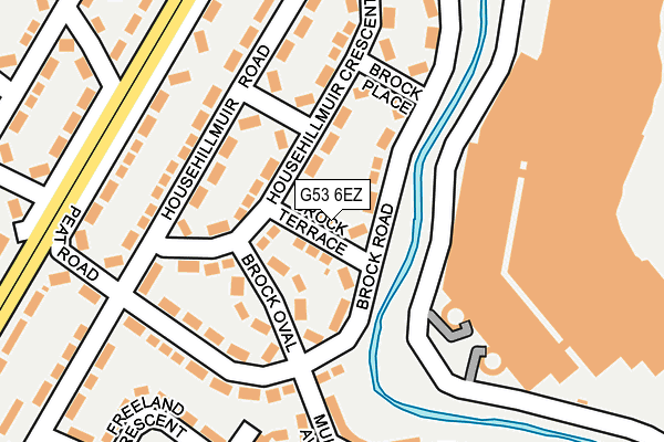 G53 6EZ map - OS OpenMap – Local (Ordnance Survey)