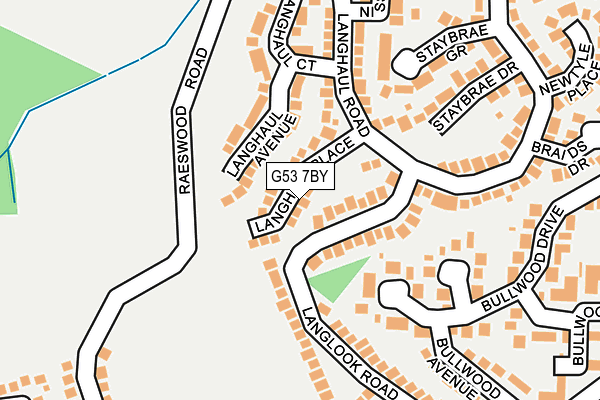 G53 7BY map - OS OpenMap – Local (Ordnance Survey)