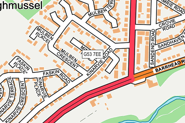 G53 7EE map - OS OpenMap – Local (Ordnance Survey)