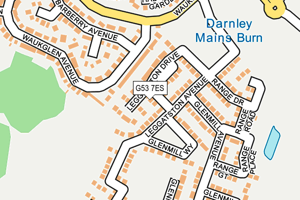 G53 7ES map - OS OpenMap – Local (Ordnance Survey)