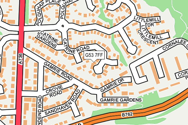 G53 7FF map - OS OpenMap – Local (Ordnance Survey)