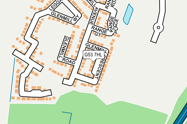 G53 7HL map - OS OpenMap – Local (Ordnance Survey)