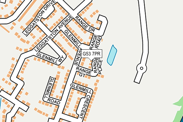 G53 7PR map - OS OpenMap – Local (Ordnance Survey)