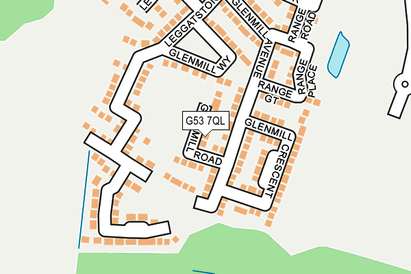 G53 7QL map - OS OpenMap – Local (Ordnance Survey)