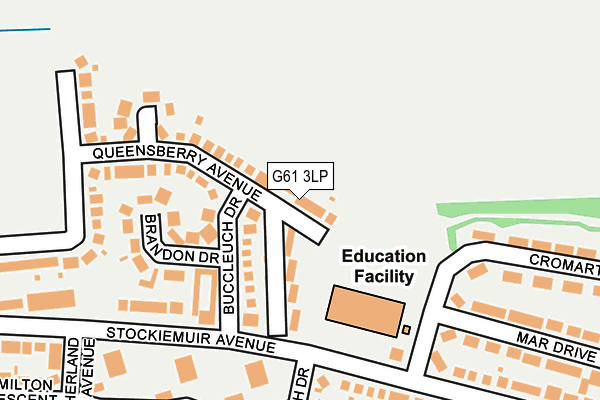 G61 3LP map - OS OpenMap – Local (Ordnance Survey)