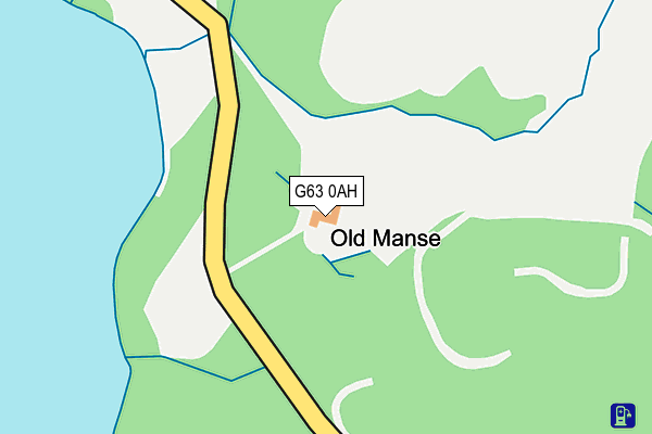 G63 0AH map - OS OpenMap – Local (Ordnance Survey)