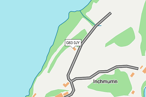 G63 0JY map - OS OpenMap – Local (Ordnance Survey)