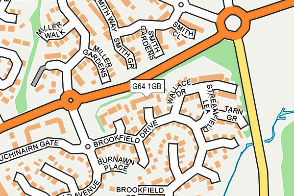 G64 1GB map - OS OpenMap – Local (Ordnance Survey)