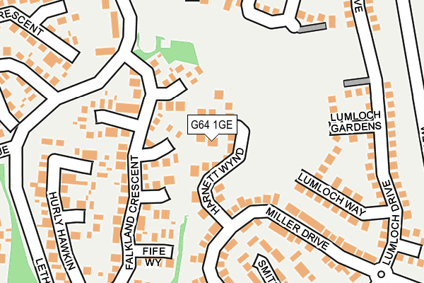 G64 1GE map - OS OpenMap – Local (Ordnance Survey)