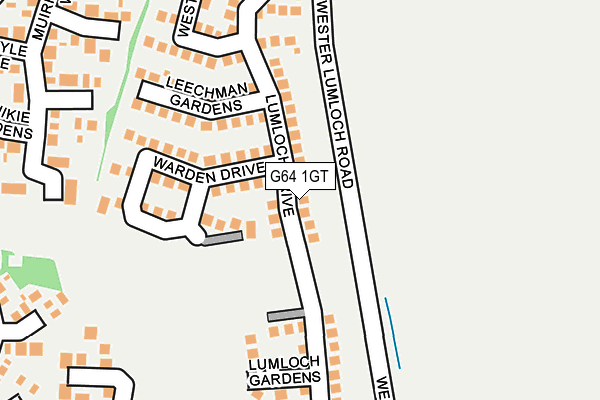 G64 1GT map - OS OpenMap – Local (Ordnance Survey)