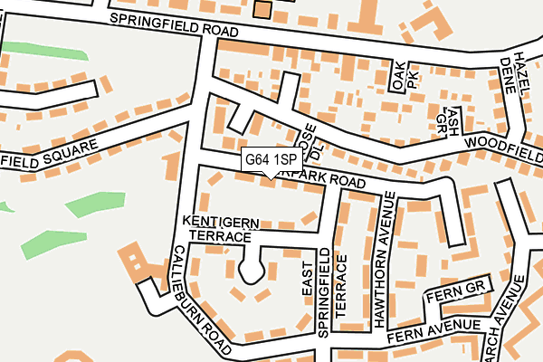 G64 1SP map - OS OpenMap – Local (Ordnance Survey)