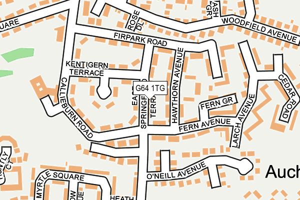 G64 1TG map - OS OpenMap – Local (Ordnance Survey)