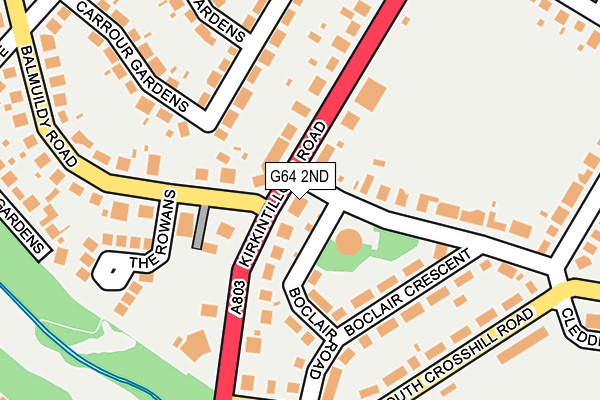 G64 2ND map - OS OpenMap – Local (Ordnance Survey)