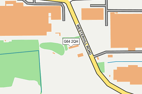 G64 2QH map - OS OpenMap – Local (Ordnance Survey)