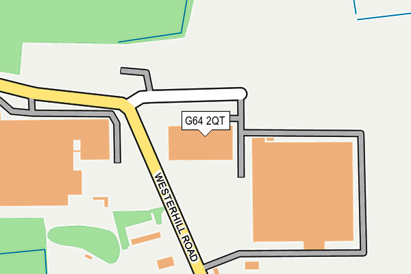 G64 2QT map - OS OpenMap – Local (Ordnance Survey)