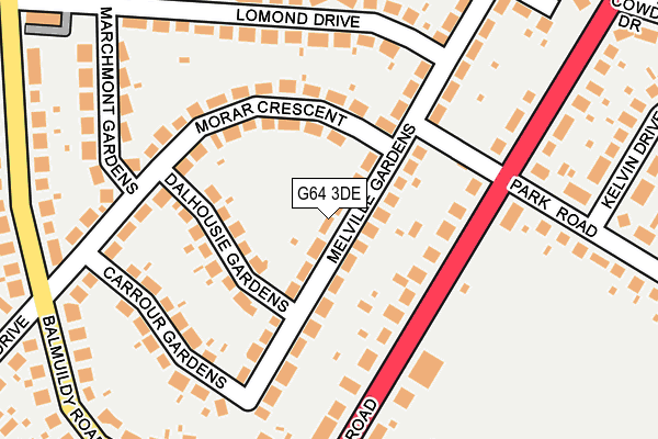G64 3DE map - OS OpenMap – Local (Ordnance Survey)