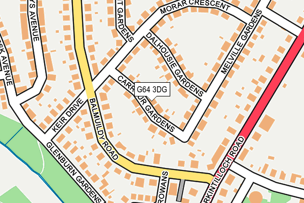 G64 3DG map - OS OpenMap – Local (Ordnance Survey)