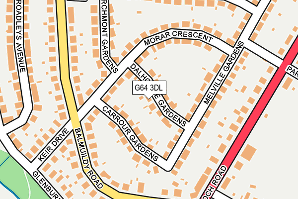 G64 3DL map - OS OpenMap – Local (Ordnance Survey)