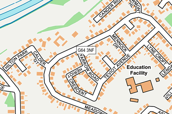 G64 3NF map - OS OpenMap – Local (Ordnance Survey)